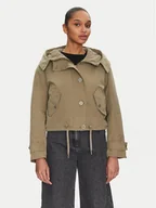 Kurtki damskie - Guess Kurtka przejściowa W5RL13 WGWD2 Zielony Regular Fit - miniaturka - grafika 1