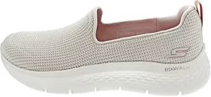 Skechers Damskie kapcie GO Walk Flex, naturalny materiał/wykończenie, rozmiar 10, Naturalne wykończenie tekstylne, 43 EU - Kapcie damskie - miniaturka - grafika 1