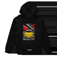 Odzież do sportów motorowych - Czarna bluza z kapturem Porsche 911 Turbo Ruf CTR-M - miniaturka - grafika 1
