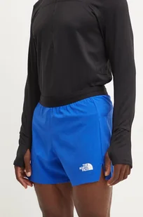 The North Face szorty sportowe Breeze męskie kolor niebieski NF0A892NCZ61 - Spodenki męskie - miniaturka - grafika 1