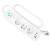 Systemy inteligentnych domów - Gosund P1 PLUS Wi-Fi 3x AC 3x USB-A - miniaturka - grafika 1