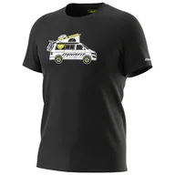 Koszulki sportowe męskie - Koszulka męska Dynafit Graphic Co M S/S Tee Rozmiar: M / Kolor: czarny/żółty - miniaturka - grafika 1