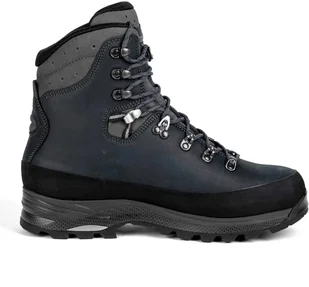 Buty trekkingowe męskie szare Lowa Tibet GTX navy/graphite trapery wodoodporne skórzane GORE-TEX granatowe (210680 6927) - Buty trekkingowe męskie - miniaturka - grafika 1