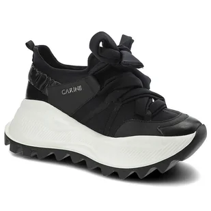 Carinii, Sneakersy, B8074_-E50-R91-000-000 Czarny, rozmiar 38 - Sneakersy damskie - miniaturka - grafika 1