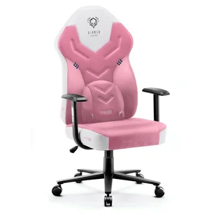 Diablo X-Gamer 2.0 Normal Size Różowo-biały - Fotele gamingowe - miniaturka - grafika 1