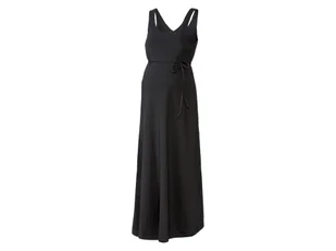 esmara® Sukienka damska ciążowa maxi (Czarny, L (44-46)) - Sukienki ciążowe - miniaturka - grafika 1