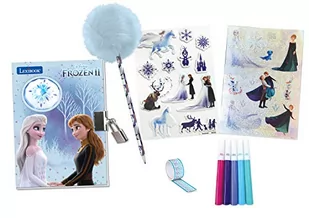Lexibook Frozen 2 - elektroniczny sekretny pamiętnik z akcesoriami. efektami świetlnymi. kłódką i kluczem. naklejkami. długopisem z pomponem. 100 stronami. niebieski/fioletowy. SD30FZ - Długopisy Lexibook Frozen 2 - elektroniczny sekretny pamiętnik z akcesoriami. efektami świetlnymi. kłódką i kluczem. naklejkami. długopisem z pomponem. 100 stronami. niebieski/fioletowy. SD30FZ - Długopisy - miniaturka - grafika 1