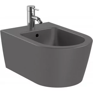 Roca Round bidet wiszący perłowy A357525630 - Bidety - miniaturka - grafika 1
