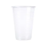 Naczynia i sztućce jednorazowe - Kubki plastikowe na ciepłe i zimne napoje 200ml transparentne OFFICE PRODUCTS 100szt. /24022515-90/ - miniaturka - grafika 1
