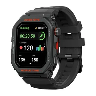 ZEBLAZE Ares GPS Czarny - Smartwatch - miniaturka - grafika 1