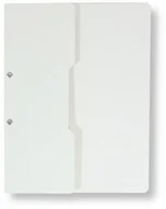 Teczki i skoroszyty - Skoroszyt A4 300gsm papierowy oczkowy 35szt - miniaturka - grafika 1