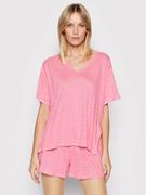 Sukienki - Seafolly T-Shirt Beachedit 54662-TO Różowy Regular Fit - miniaturka - grafika 1
