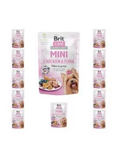 Brit Care Pies Care MINI Chicken&Tuna Karma z kurczakiem i tuńczykiem dla psa 85g - Mokra karma dla psów - miniaturka - grafika 1