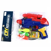 Zabawki militarne - PISTOLET NA STRZAŁKI KARABIN DLA DZIECI + TARCZA AKCESORIA DO ZABAWY - miniaturka - grafika 1