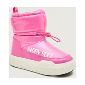 Buty dla dziewczynek - Moon Boot Śniegowce JUNIOR PARK TUBE GLITTER MID - miniaturka - grafika 1