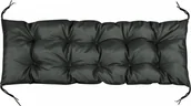 Poduszki ogrodowe - vidaXL PODUSZKA OGRODOWA 120X40 CM CZARNA - miniaturka - grafika 1