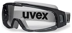 Uvex u-Sonic okulary ochronne - Supravision Plus - przezroczysty/czarno-szare - Kaski narciarskie - miniaturka - grafika 1