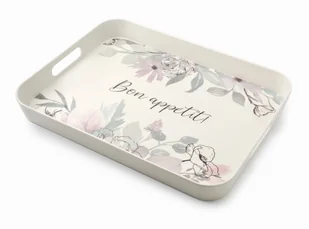 Lumarko Bamboo bon appetit taca dekoracyjna 40,5x31x4,5cm HTBB7328 8 Mondex - Tace i patery - miniaturka - grafika 1