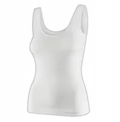 Koszulki i topy damskie - TA1059W Koszulka damska bez rękawów COMFORT MERINO kremowy L - miniaturka - grafika 1