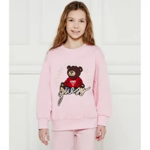Guess Bluza Oversize fit - Bluzy dla dziewczynek - miniaturka - grafika 1