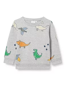 NAME IT Nmmlouin Sweat Box Unb bluza chłopięca, szary melanż, 104 - Bluzy dla chłopców - miniaturka - grafika 1