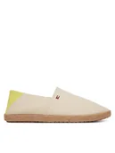 Espadryle męskie - Tommy Hilfiger Espadryle Core Hilfiger Espadrille Textile FM0FM05792 Beżowy - miniaturka - grafika 1