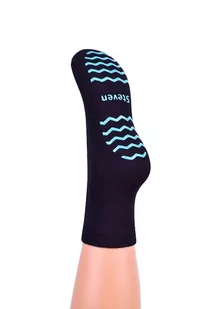 SKARPETY STEVEN 164 NIEMOWLĘCE ABS (kolor szary jasny, rozmiar 17-19) - Skarpetki damskie - miniaturka - grafika 1