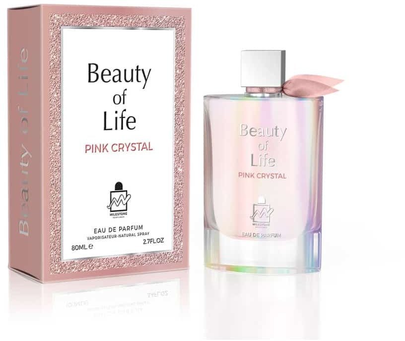 Milestone Beauty Of Life Pink Crystal EDP W 80 ml