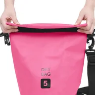 Akcesoria turystyczne - VidaXL Lumarko Worek wodoszczelny, różowy, 5 L, PVC 92771 VidaXL - miniaturka - grafika 1