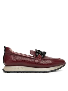 Hispanitas Półbuty HI254238 Bordowy - Półbuty damskie - miniaturka - grafika 1