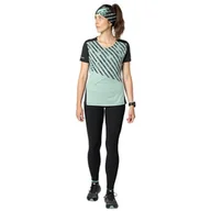 Spodnie sportowe damskie - DYNAFIT Spodnie damskie Ultra Long Tights W Black Out - miniaturka - grafika 1