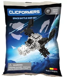 CLICFORMERS Statek kosmiczny 23 elementy woreczek 809003 - Klocki - miniaturka - grafika 1