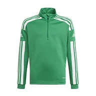 Koszulki i topy damskie - adidas Uniseks - dzieci Squadra 21 Training Top, Team Green/White, 7-8 Years - miniaturka - grafika 1
