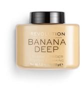 Pudry do twarzy - Makeup Revolution Baking sypki odcień Banana Deep 32 g - miniaturka - grafika 1