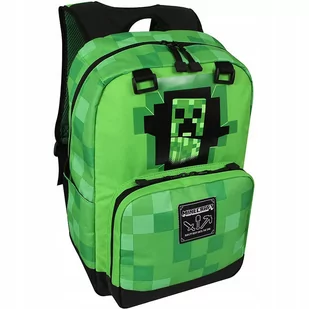 Plecak Tornister Szkolny Minecraft Cały Creeper - Plecaki szkolne i tornistry - miniaturka - grafika 1