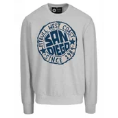 Odzież taktyczna i umundurowanie - Bluza PITBULL Tricot Terry 280 San Diego Sun '25 - Szary Melanż S - miniaturka - grafika 1