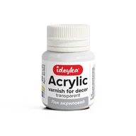 Prace ręczne dla dzieci - Błyszczący lakier akrylowy do dekoracji 20ml - miniaturka - grafika 1