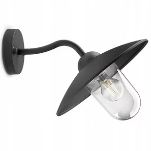 Philips Hammock wall lantern black 1x60W 230V 01643/30/PN 10 x 20,00 zł 0164330PN - Lampy ścienne - miniaturka - grafika 1