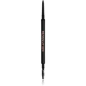 Akcesoria i kosmetyki do stylizacji brwi - Makeup Revolution Precise Brow Pencil Kredka do brwi Medium brown 0,05g - miniaturka - grafika 1