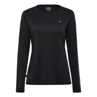 Koszulki i topy damskie - Koszulka damska DIADORA L. LS T-SHIRT RUN - miniaturka - grafika 1