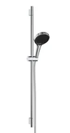 Zestawy prysznicowe - Hansgrohe Rainfinity - Zestaw prysznicowy, 3 strumienie, drążki i wąż, chrom 28743000 - miniaturka - grafika 1