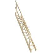 Schody strychowe - KOPENHAGA Schody młynarskie proste 545 12 stopni - miniaturka - grafika 1