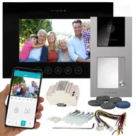 Wideodomofony - Wideodomofon WIFI Vidos X M11B-X + S11-1 FullHD Android Podczerwień RFID MicroSD - miniaturka - grafika 1