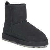 Botki damskie - Buty EMU Australia botki damskie Sharky Mini Dark Grey/Transparent-41 - miniaturka - grafika 1