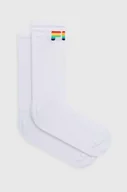 Skarpetki męskie - Fila skarpetki 2-pack Pride męskie kolor biały - miniaturka - grafika 1