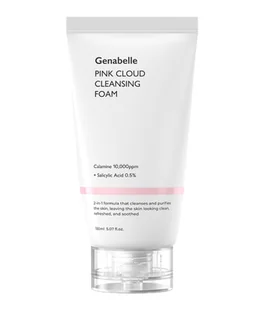 Genabelle Pink Cloud Delikatna pianka oczyszczająca - Pianki do mycia twarzy - miniaturka - grafika 1
