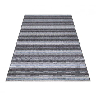 Dywan zewnętrzny Sunny paseczki antracyt 80 cm x 150 cm - Dywany zewnętrzne - miniaturka - grafika 1