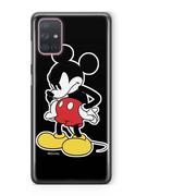 Etui i futerały do telefonów - Disney Oryginalne etui z nadrukiem Mickey 011 do Samsung Galaxy A71 czarny (DPCMIC7916) - miniaturka - grafika 1