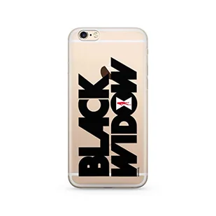 ERT GROUP etui na telefon Apple Iphone 6 PLUS, case oryginalny i oficjalnie licencjonowany przez Marvel, wzór Czarna Wdowa 011, optymalnie dopasowane, plecki z TPU cześciowo przeźroczyste - Etui i futerały do telefonów - miniaturka - grafika 1