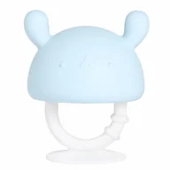 Gryzaki dla dzieci - Gryzak logopedyczny - grzybek Teether mashroom zabawka sensoryczna niebieska - miniaturka - grafika 1